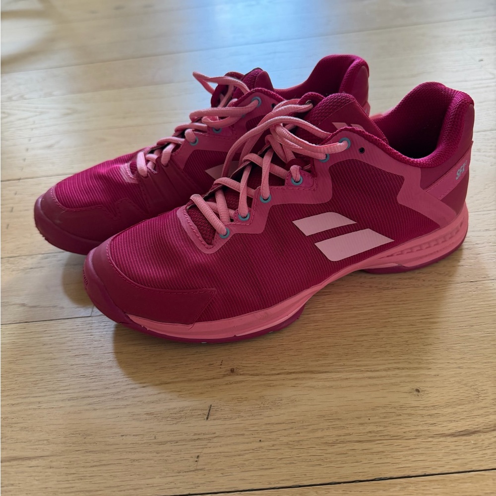 Excellent Condition Babolat SFX3 Women's Pink Tennis Shoes